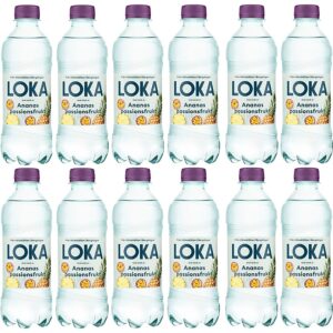 LOKA Ananas Passionsfrukt 12 x 33 cl