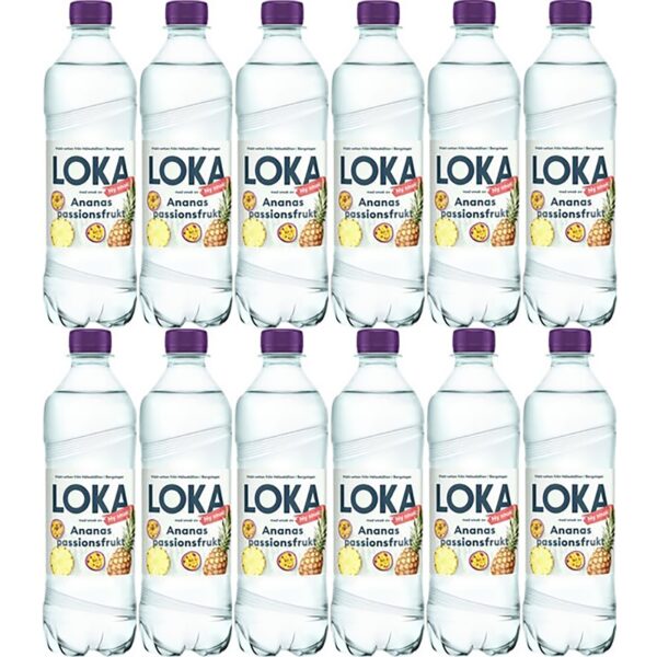 LOKA Ananas Passionsfrukt 12 x 50 cl