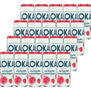 LOKA Jordgubb Granatäpple 20 x 33 cl