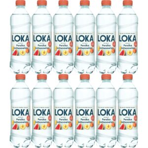 LOKA Persika Vattenmelon 12 x 50 cl