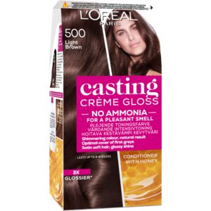 Loreal Paris Casting Crème Gloss Conditioning Color 500 Light Brown