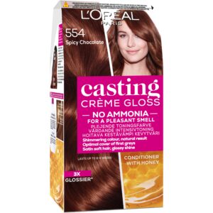 Loreal Paris Casting Crème Gloss Conditioning Color 554 Spicy Chocolat