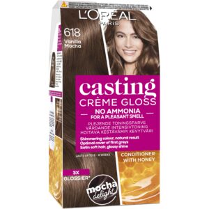 Loreal Paris Casting Crème Gloss Conditioning Color 618 Vanilla Mocha