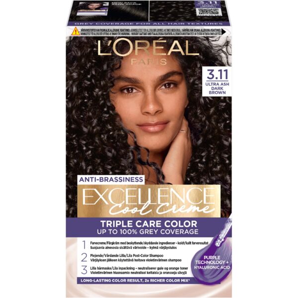 Loreal Paris Excellence Cool Creme Triple Care Color 3