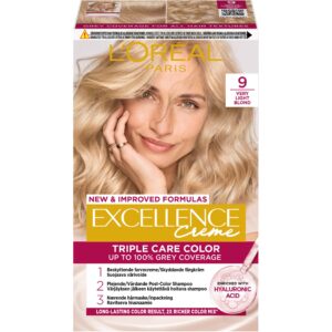 Loreal Paris Excellence Crème Triple Care Color 9 Very Light Blonde