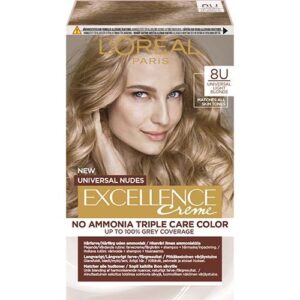 Loreal Paris Excellence  Universal Nudes Light Blonde 8U