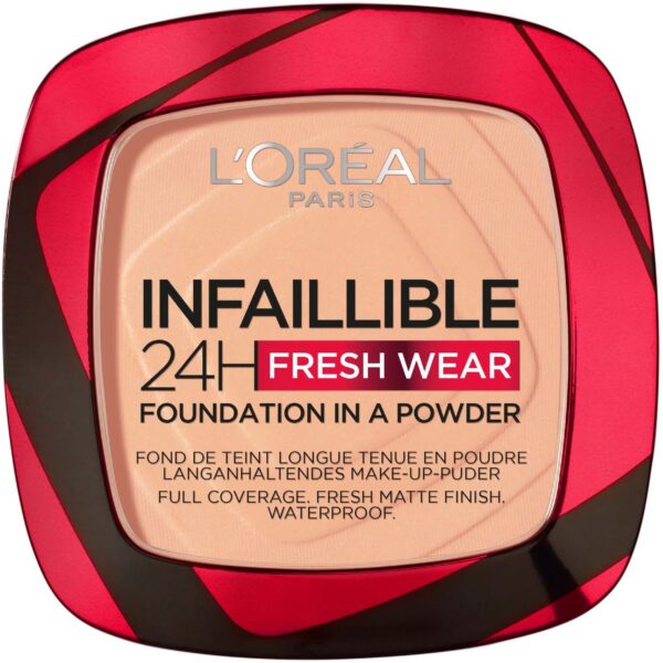 Loreal Paris Infaillible 24H Fresh Wear Powder Foundation Golden Honey