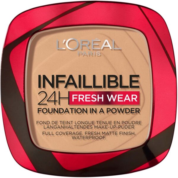 Loreal Paris Infaillible Fresh Wear 24H Powder Foundation  250 Radiant