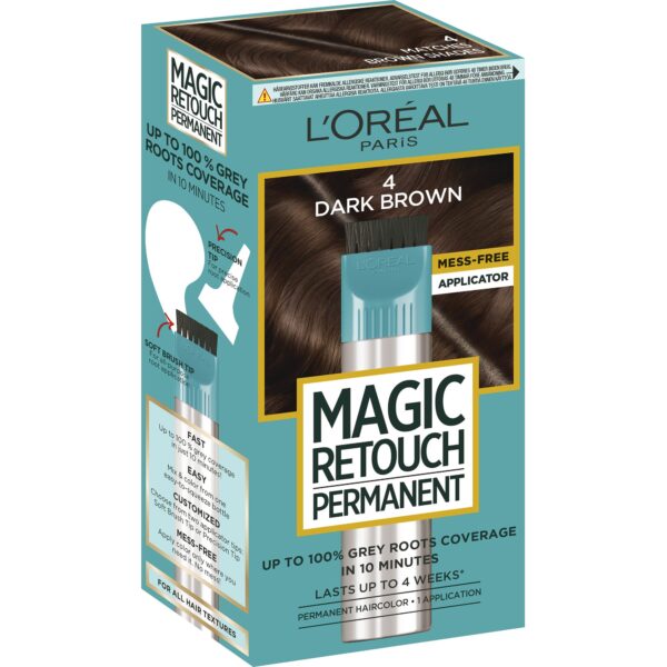 Loreal Paris Magic Retouch Permanent 4 Dark Brown