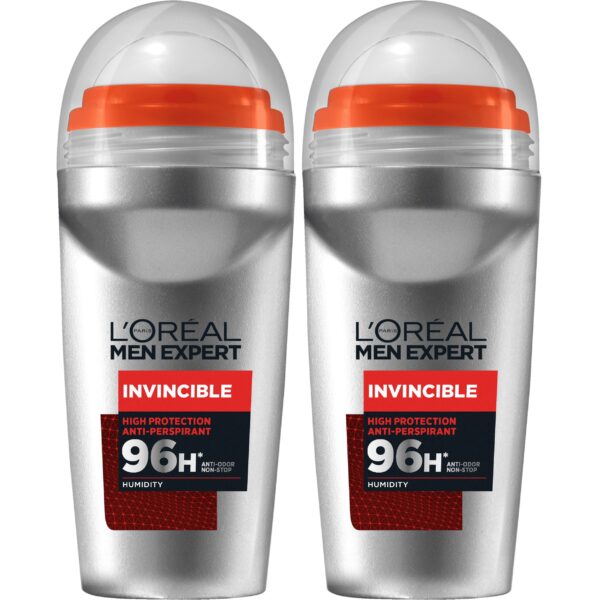 Loreal Paris Men Expert Invincible 96h Roll-On Duo 2x50 ml