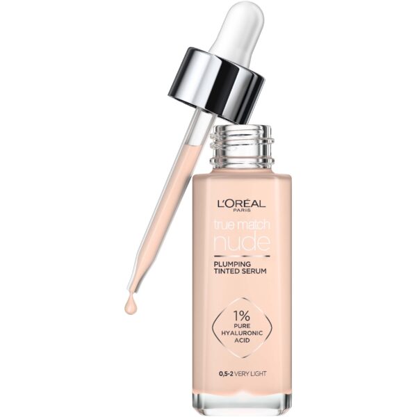 Loreal Paris True Match Nude Plumping Tinted Serum Foundation