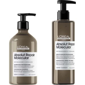 L&apos;Oréal Professionnel absolut repair molecular shampoo and rinse-out s