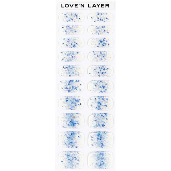 Love&apos;n Layer Love Note Funky Sparkle Blue