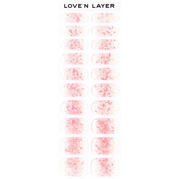 Love&apos;n Layer Love Note Funky Sparkle Pink