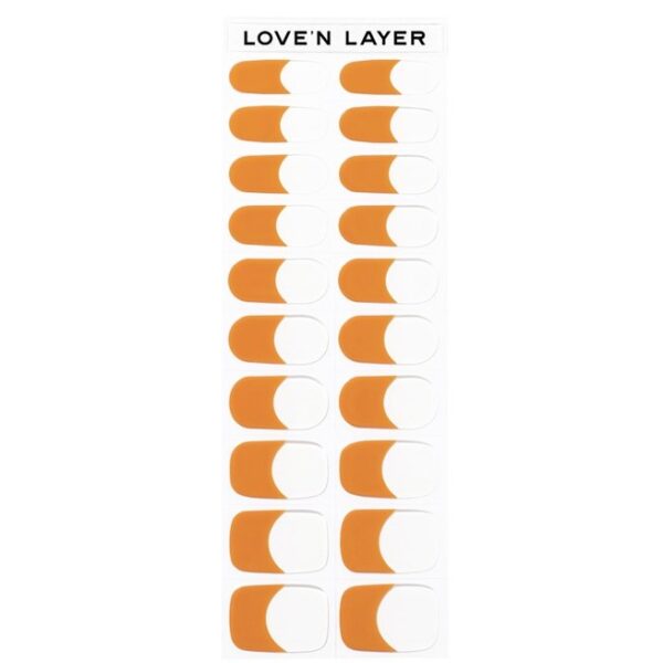 Love&apos;n Layer   French Manicure Layers Rusty Orange