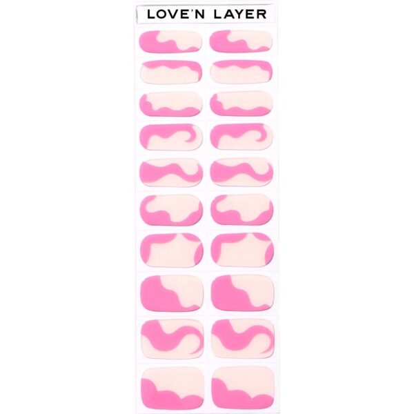 Love&apos;n Layer   Abstraction Layers Poppy Pink