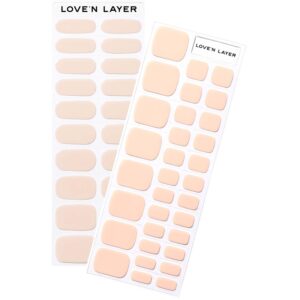 Love&apos;n Layer Natural Kit Hand + Toe Natural Nude