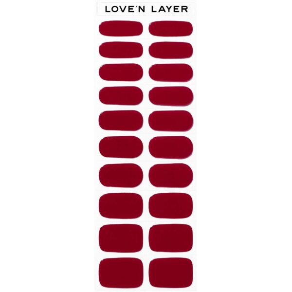 Love&apos;n Layer   Solid Layers Burgundy Red