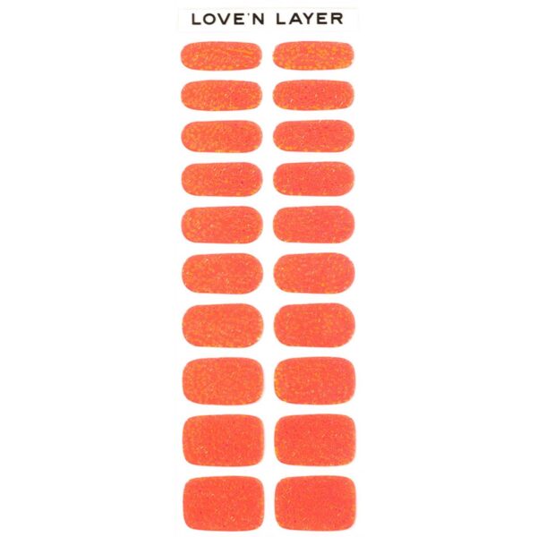 Love&apos;n Layer Square Sparkle Orange