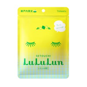 LuLuLun Premium Sheet Mask Setouchi Lemon 7 stk