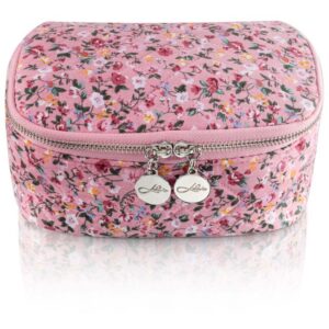 LULU&apos;S ACCESSORIES Cosmetic Case Floral Rose