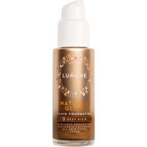 Lumene Glow Fluid Foundation SPF20 9 Deep Rich