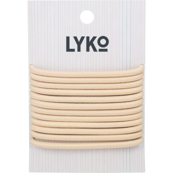 By Lyko Hair Tie e 12-Pack Blond