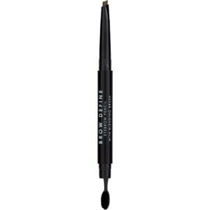 MUA Makeup Academy Brow Define Eyebrow Pencil with Blending Brush Mid