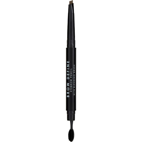 MUA Makeup Academy Brow Define Eyebrow Pencil with Blending Brush Mid