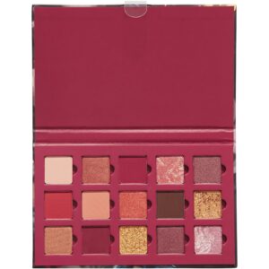 MUA Makeup Academy Eyeshadow Palette 15 Shades Jewelled