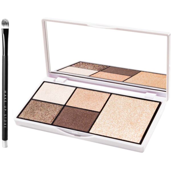 Make Up Store Eye Palette & Brush Duo