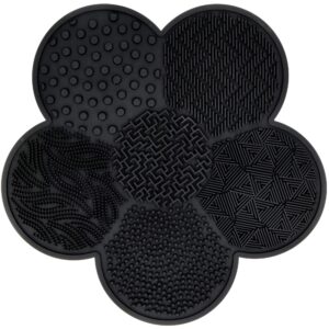 Make Up Store Silicone Brush Cleaner Black Flower