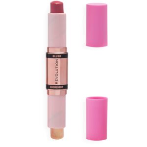 Makeup Revolution Blush & Highlight Stick Mauve Glow