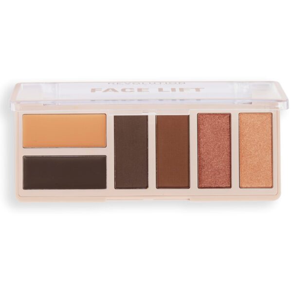 Makeup Revolution Face Lift Palette Tan to Deep Tan to Deep