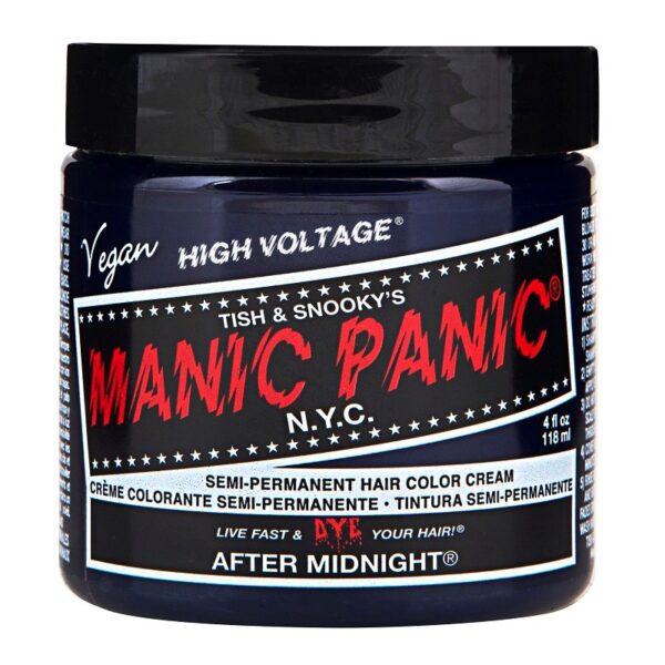 Manic Panic Semi-Permanent Hair Color Cream After Midnight