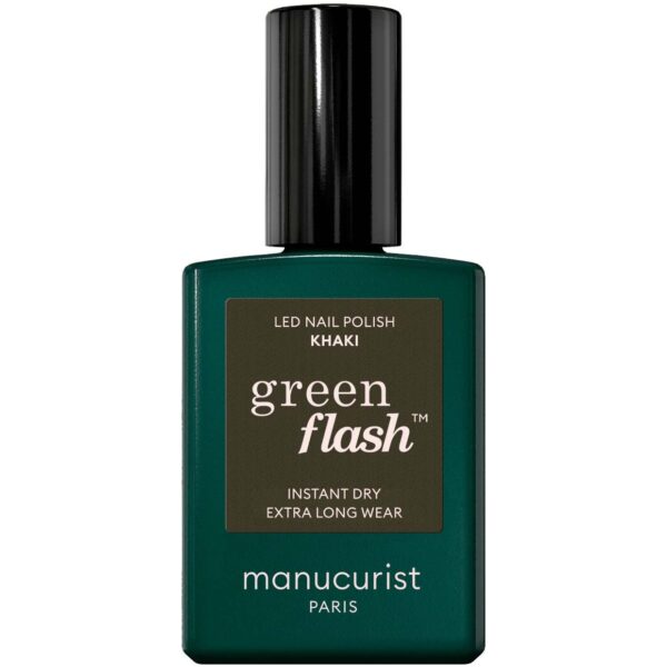 Manucurist Green Flash Gel Polish Khaki