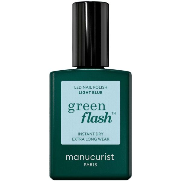 Manucurist Green Flash Gel Polish Light Blue