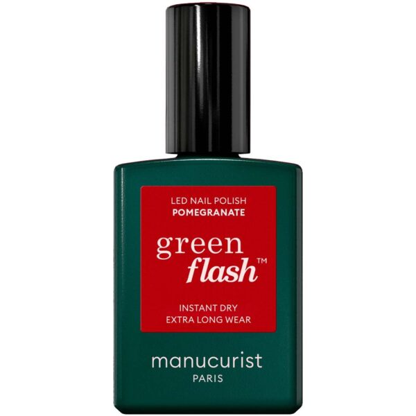 Manucurist Green Flash Gel Polish Pomegranate