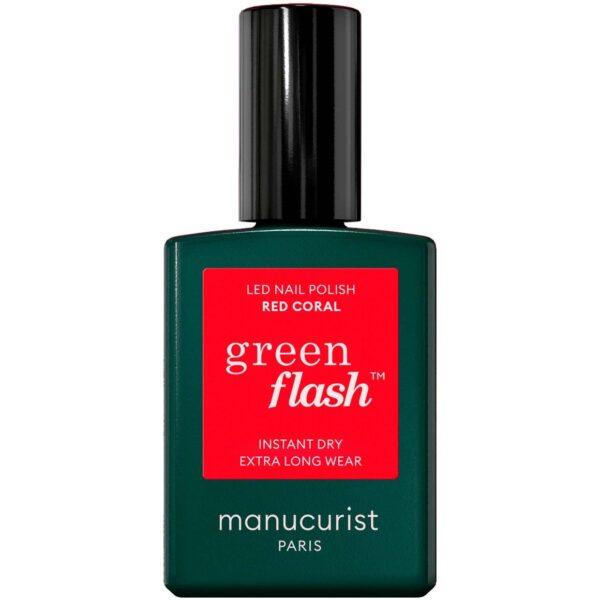 Manucurist Green Flash Gel Polish Red Coral