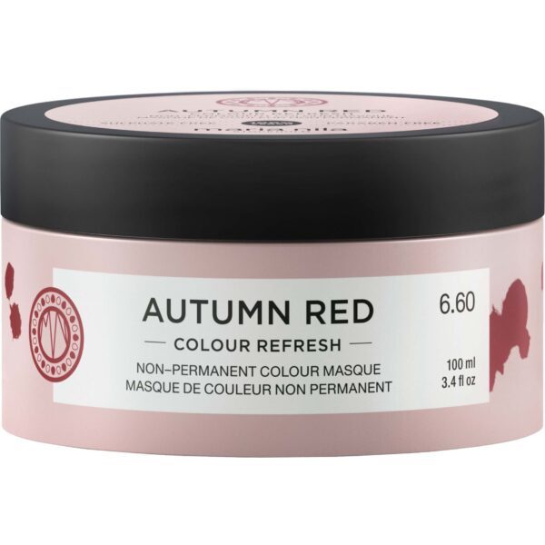 maria nila Colour Refresh Non-Permanent Colour Masque 6.60 Autumn Red