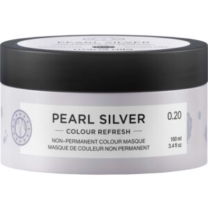 maria nila Colour Refresh Non-Permanent Colour Masque 0.20 Pearl Silve