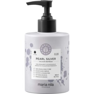 maria nila Colour Refresh Non-Permanent Colour Masque 0.20 Pearl Silve