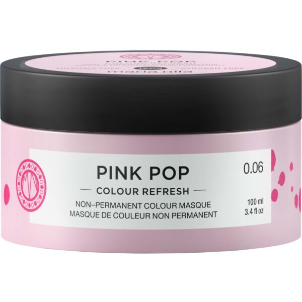 maria nila Colour Refresh Non-Permanent Colour Masque 0.06 Pink Pop