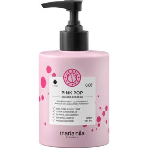 maria nila Colour Refresh Non-Permanent Colour Masque 0.06 Pink Pop