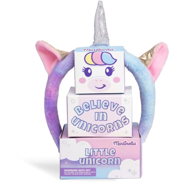 No Brand MARTINELIA LITTLE UNICORN HEADBAND BATH SET