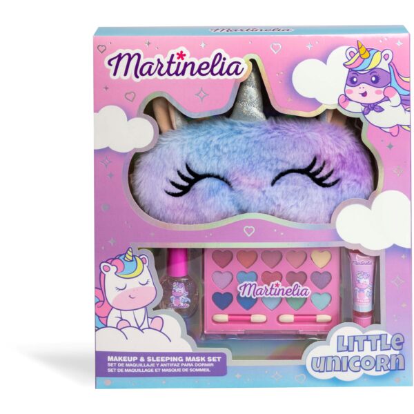 No Brand MARTINELIA LITTLE UNICORN MAKEUP & EYE MASK SET