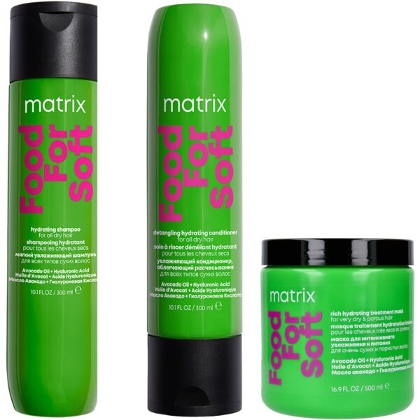 Matrix Food For Soft Routine with Mask