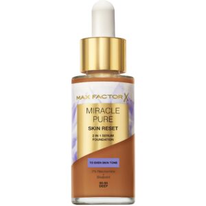 Max Factor Miracle Pure 2in1 Skin Reset Serum Foundation 80-85 Medium