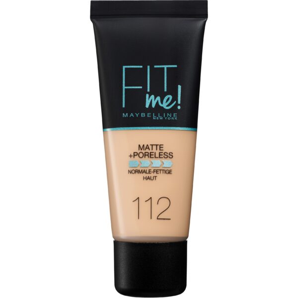 Maybelline New York Fit Me Matte + Poreless Foundation Soft Beige 112