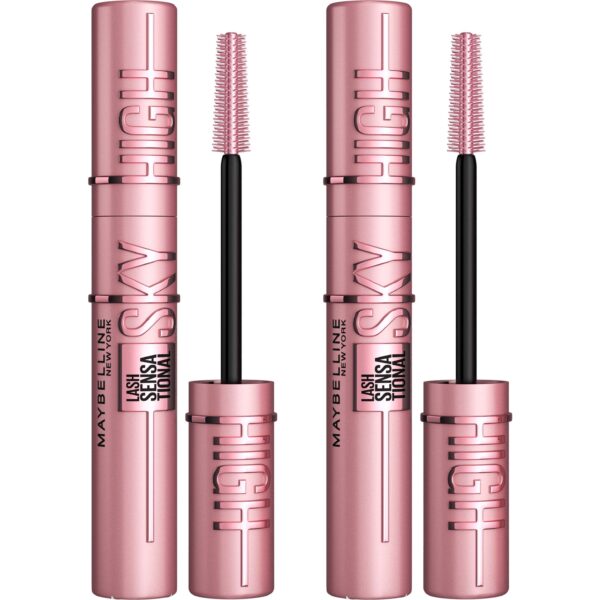 Maybelline New York Lash Sensational Sky High Mascara Black Duo